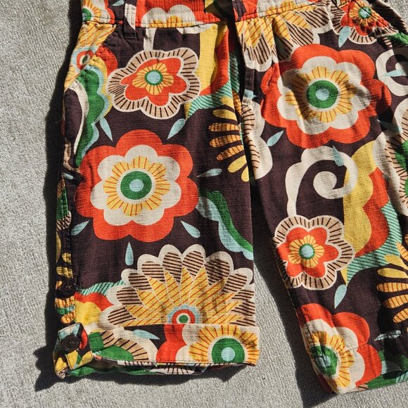 KAVU Cotton Colorful Adjustable Length Shorts, Size 6 - Picture 6 of 8